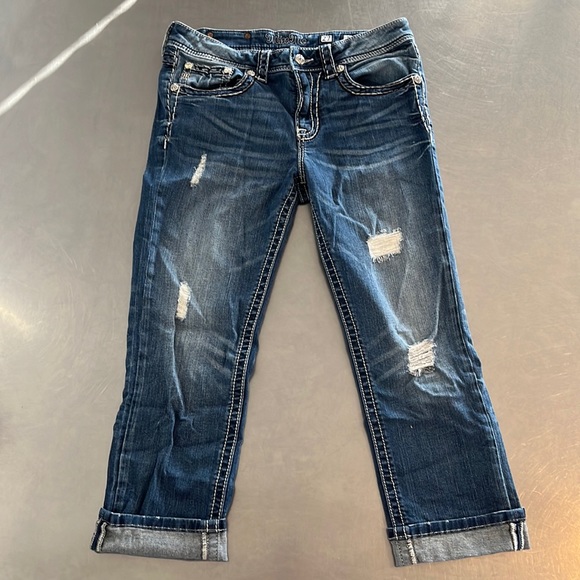 MissMe Boyfriend Capris - Picture 2 of 3